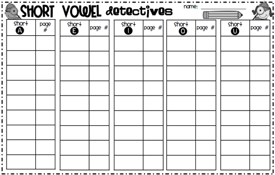 Vowel Worksheets For 1st Grade The Best Worksheets Image