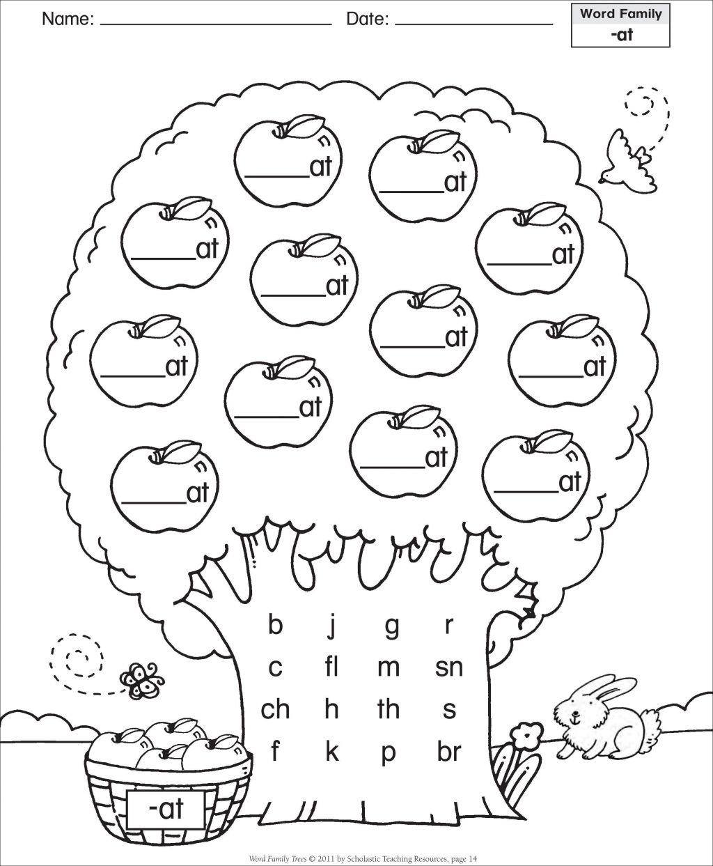 Word Family Worksheets With Pictures Beautiful Am Word Family Word Family Worksheets With Pictures Beautiful Am Word Family