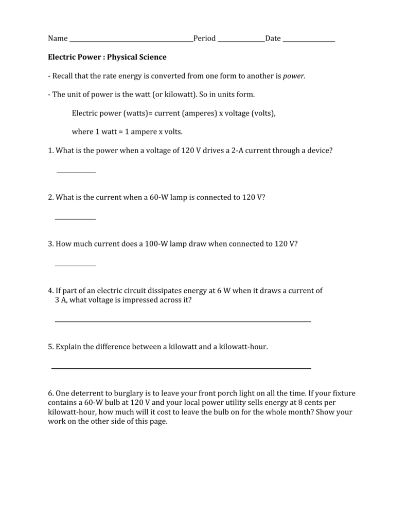 Workbooks Â» Physical Science Reading And Study Workbook Chapter 1