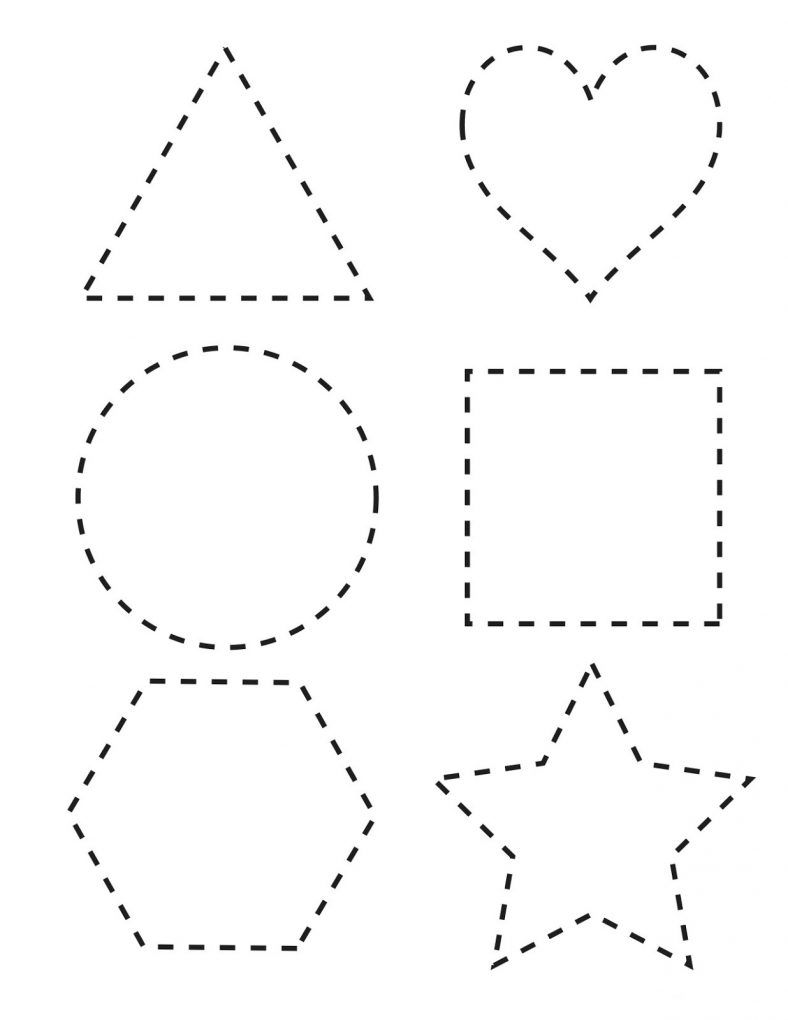 Worksheets For 2 Year Olds Tracing