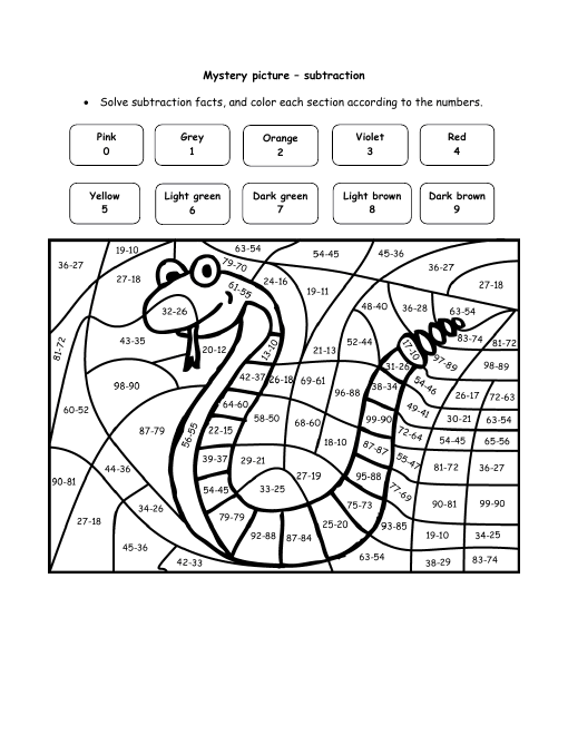 2 Digit By 2 Digit Multiplication Puzzle Worksheets 625096