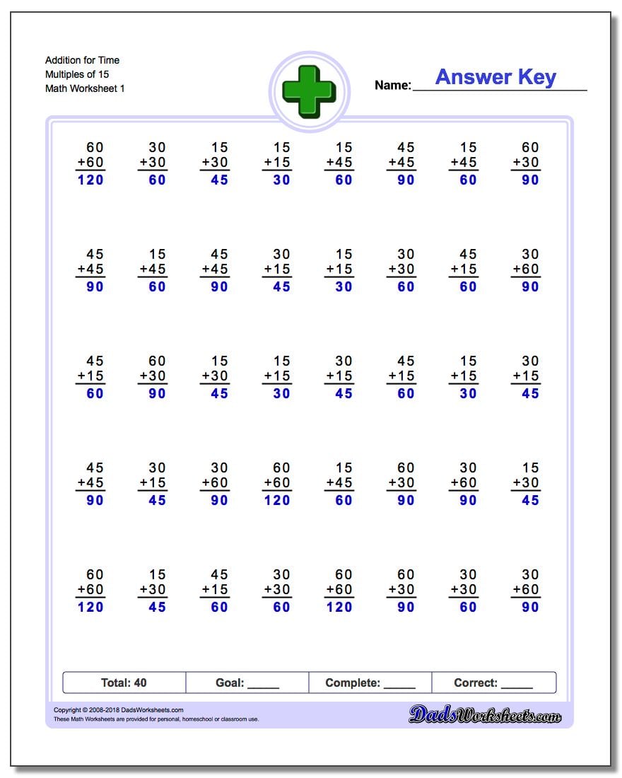 396 Addition Worksheets For You To Print Right Now