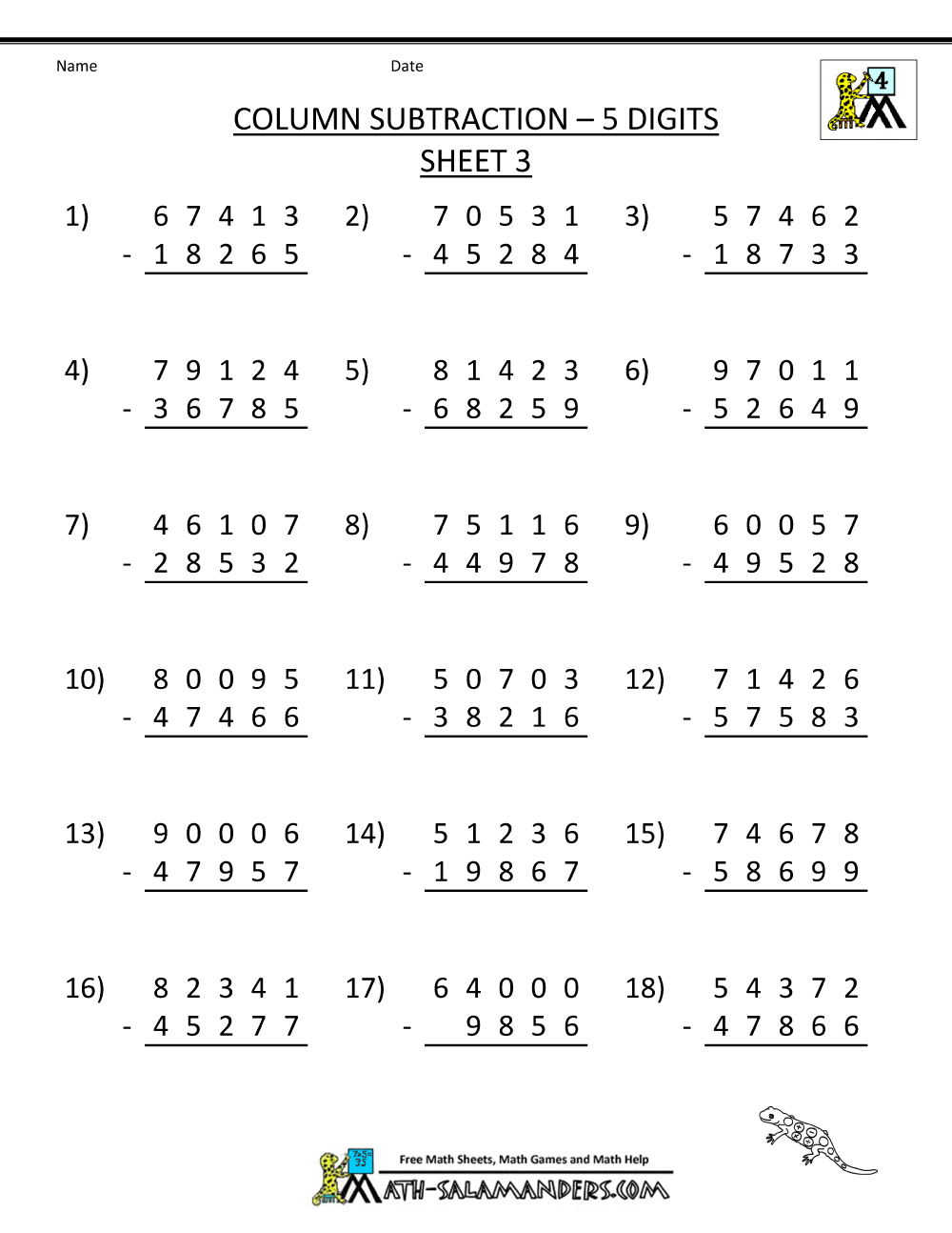 multi-digit-subtraction-worksheets