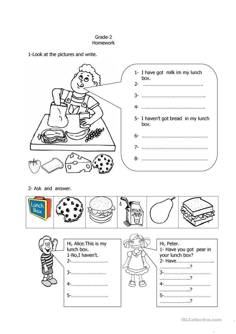 8 Free Esl Haven't Got Worksheets