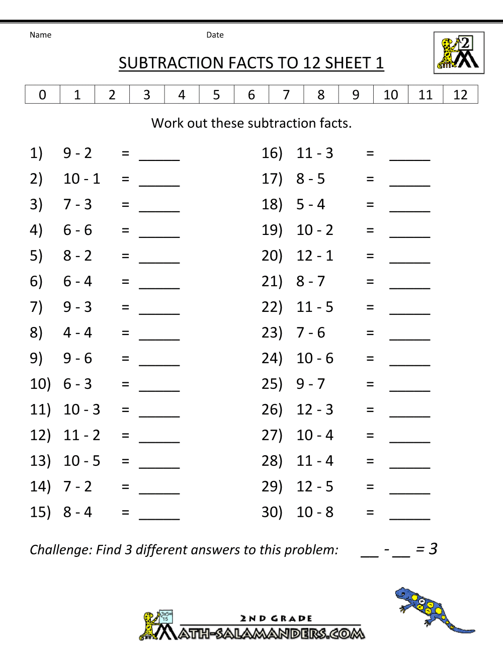 Addition Subtraction Worksheets For Grade 1