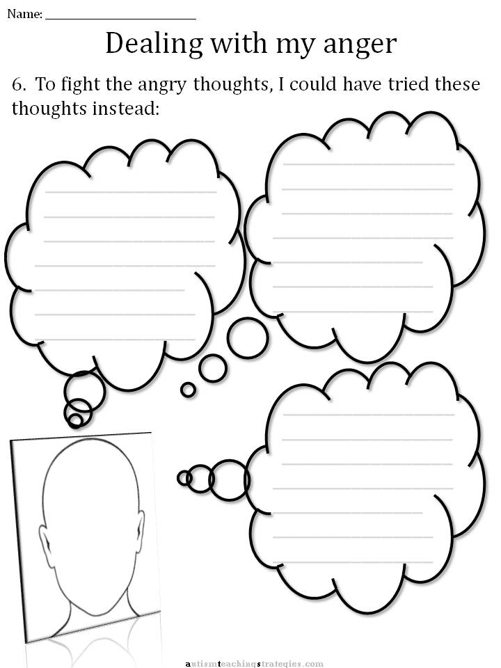 Anger Management Worksheet For Kids The Best Worksheets Image