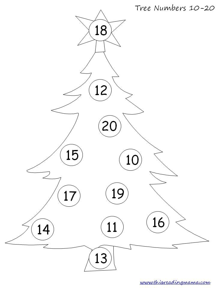 Christmas Math Worksheets For Pre K 1325882