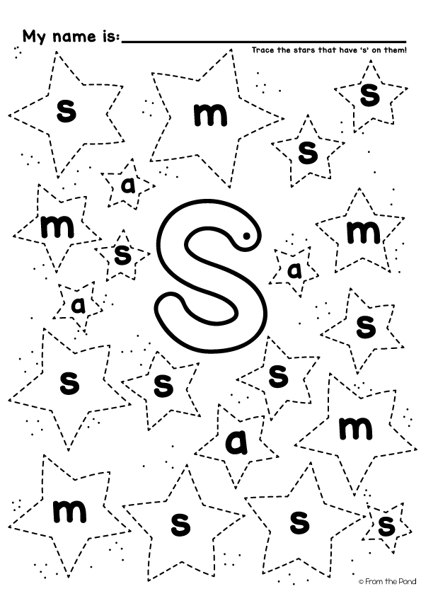 Collection Of Letter S Worksheets For Preschoolers