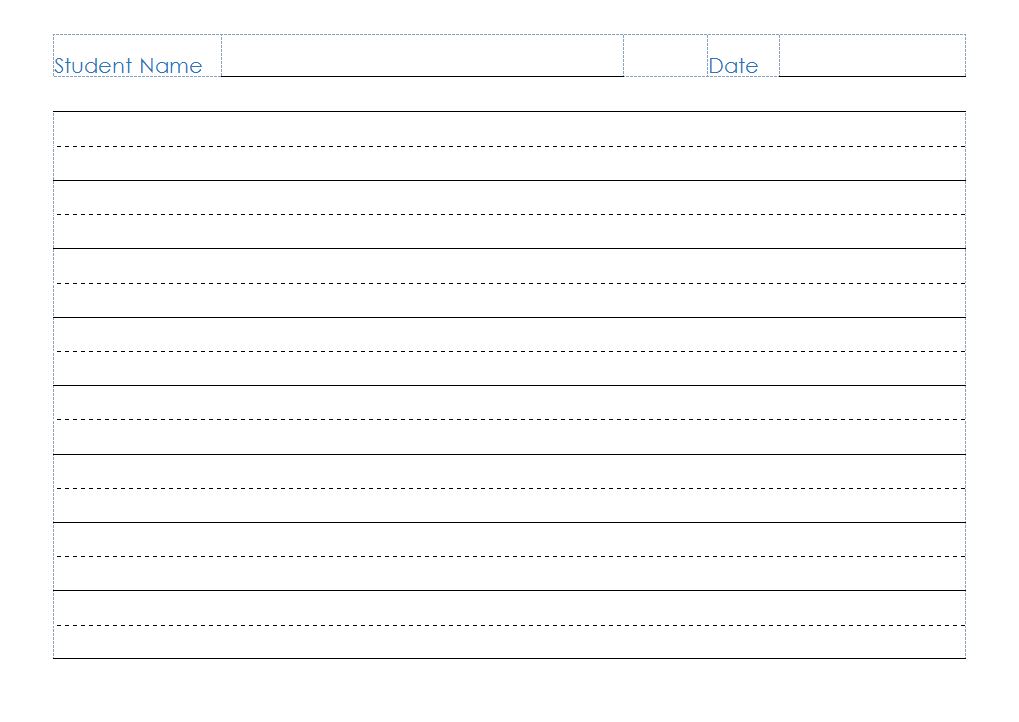 Collection Of Printable Handwriting Worksheets With Pictures