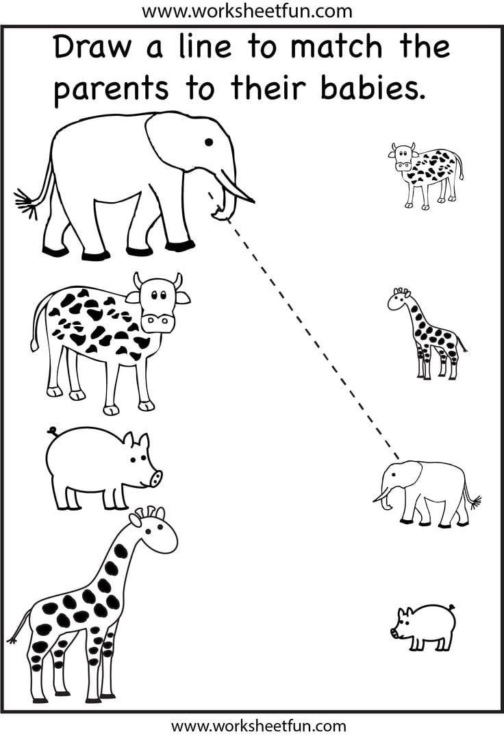 Collection Of Printable Worksheets For Kindergarten Students