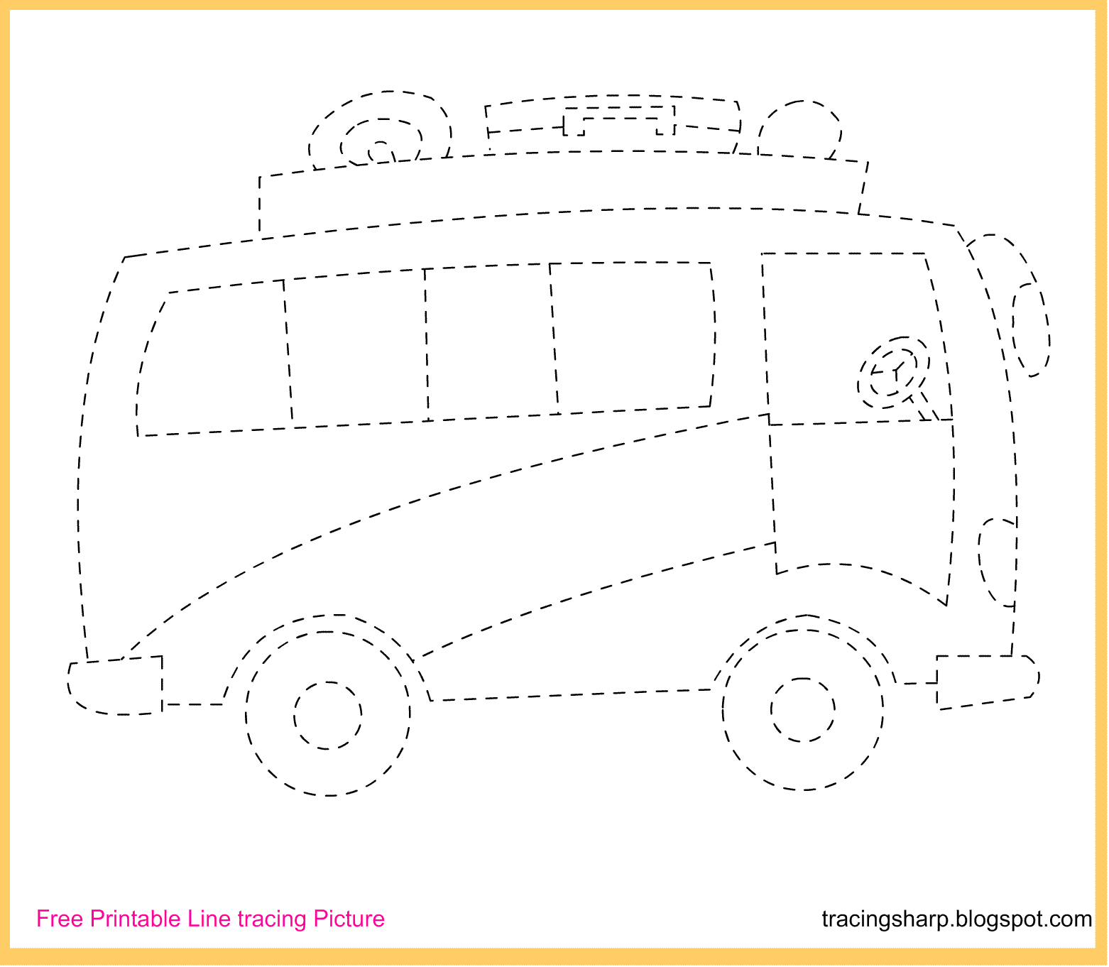 Collection Of Tracing Worksheets For Preschool