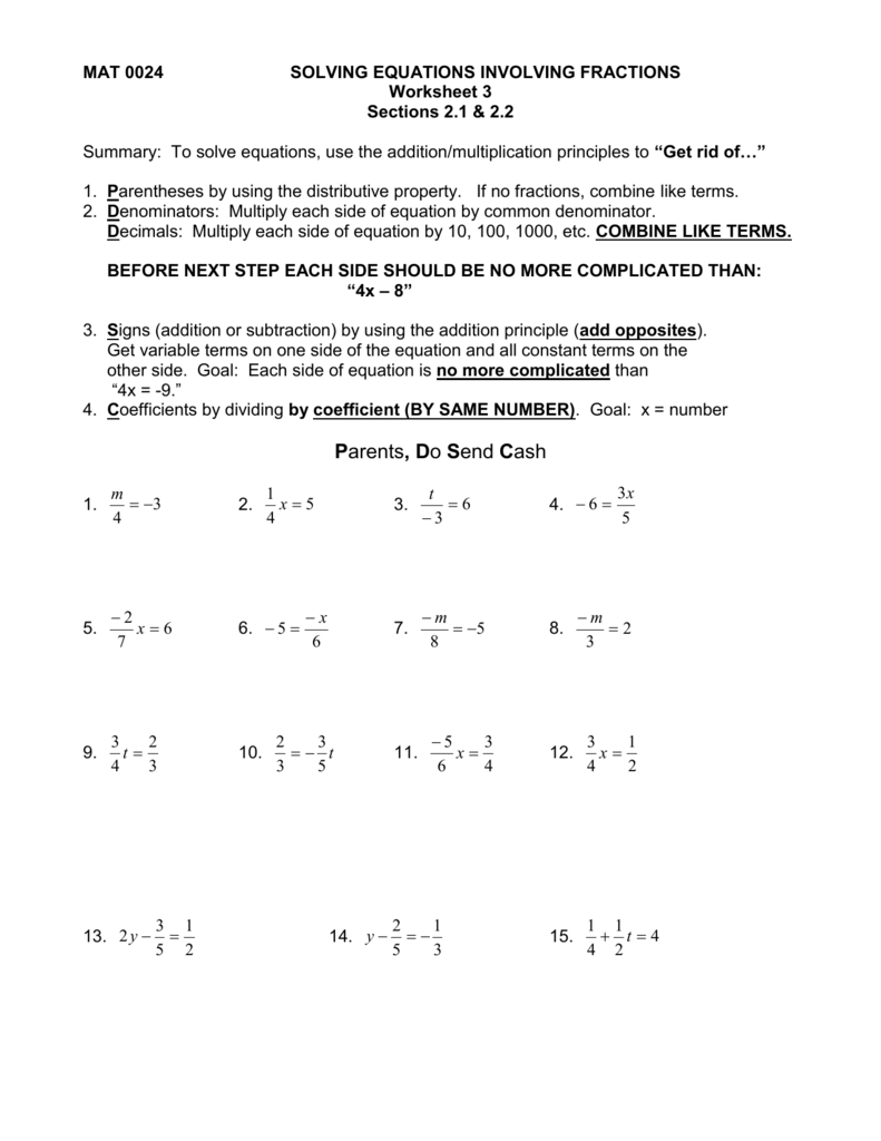 Distributive Property With Fractions Worksheet The Best Worksheets