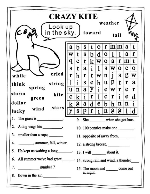 English Worksheet For Grade 3 The Best Worksheets Image Collection