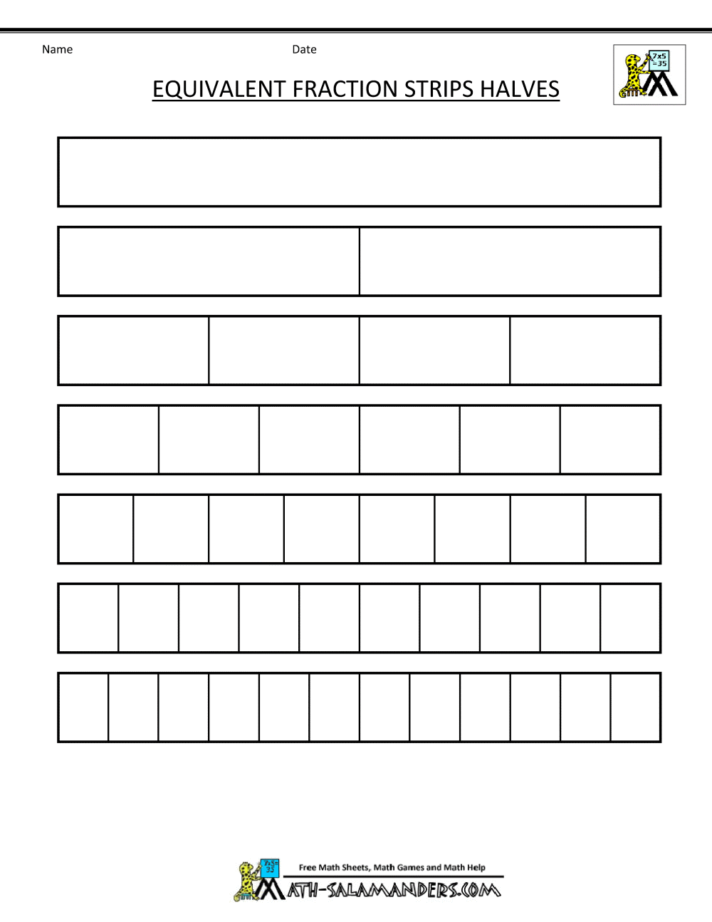 Fraction Strip