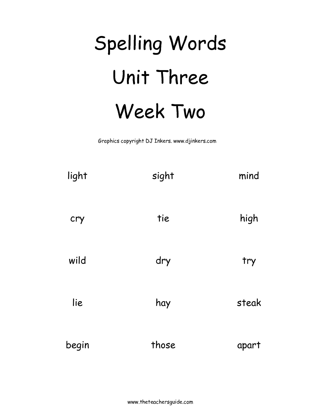 Free First Grade Spelling Worksheets Fresh 2nd Grade Spelling