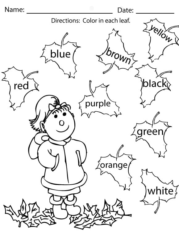 Free Printable Fall Worksheets For Preschoolers 834331