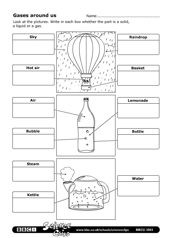 Gases Worksheet The Best Worksheets Image Collection