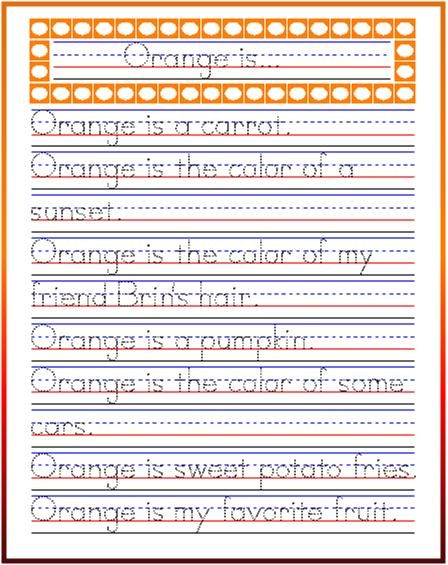 Handwriting Worksheets Sentences The Best Worksheets Image
