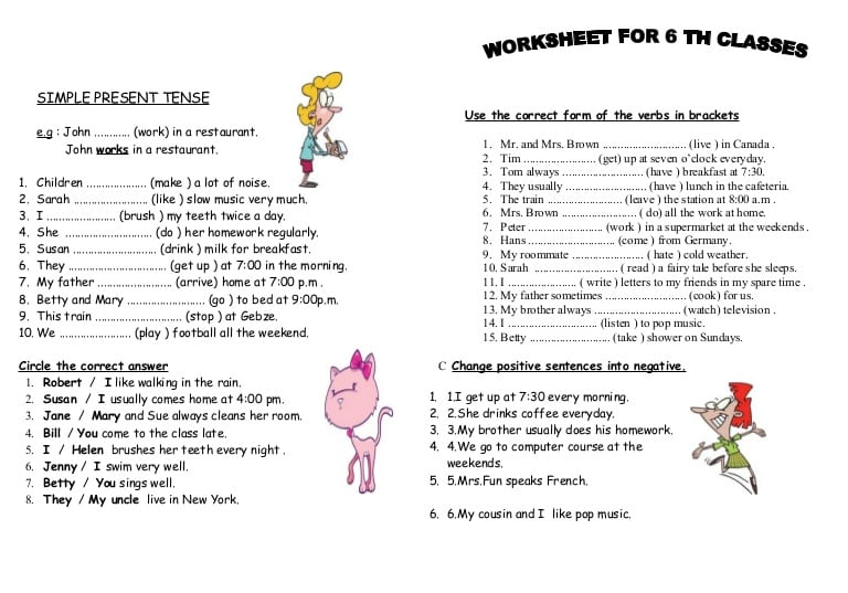 He She It Worksheet For Kindergarten Pdf 17604