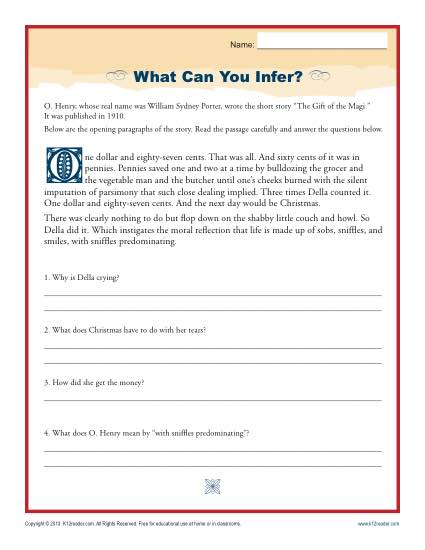 Inference Worksheet 4 The Best Worksheets Image Collection