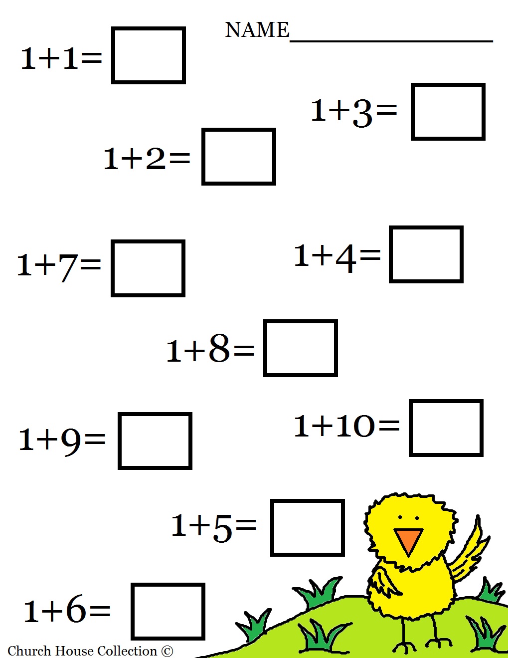 Kindergarten  Kindergarten Worksheet Math Easter Worksheets For