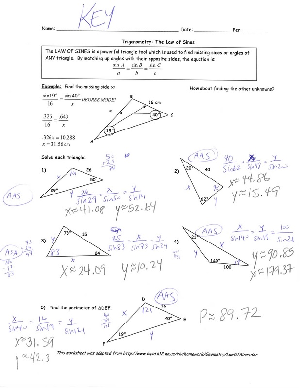 sine-law-and-cosine-law-worksheet-answers