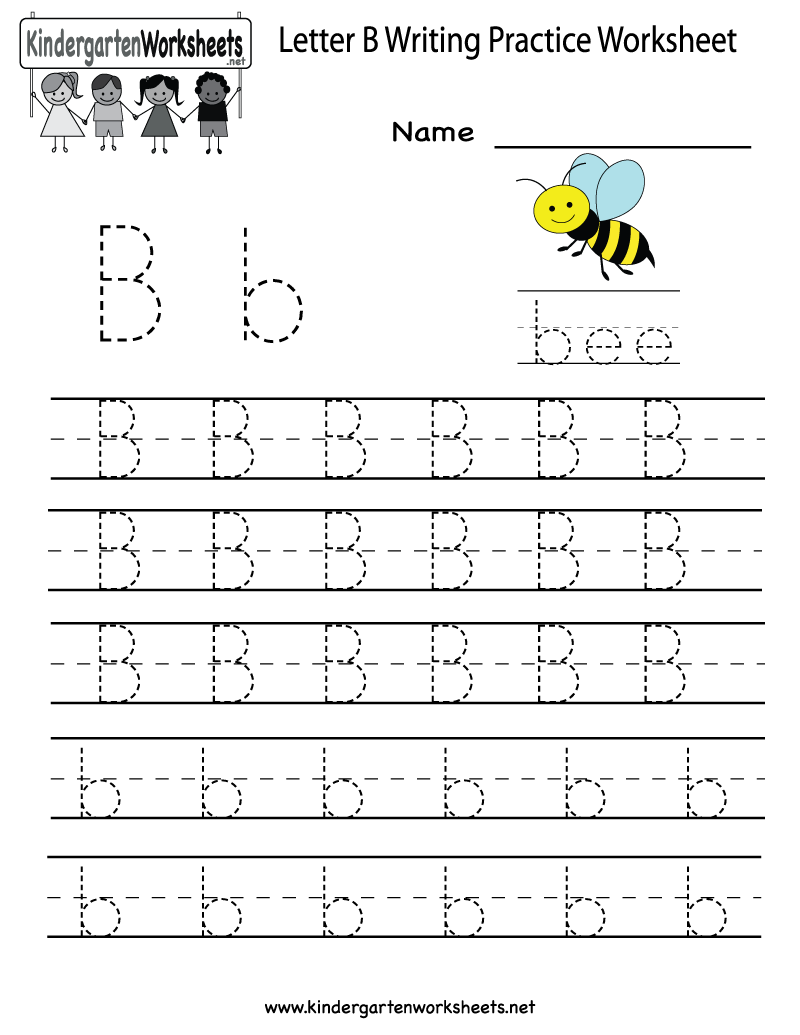 Letter B Worksheets For Kindergarten The Best Worksheets Image