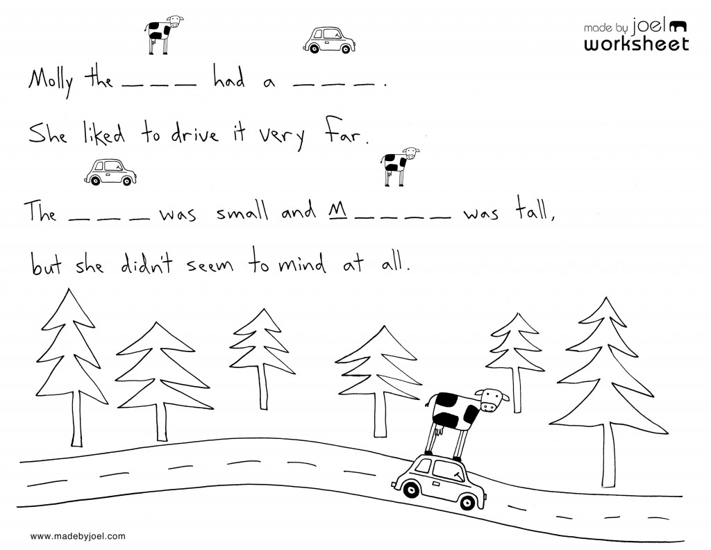 Made By Joel Â» Kids Spelling Worksheet No  2