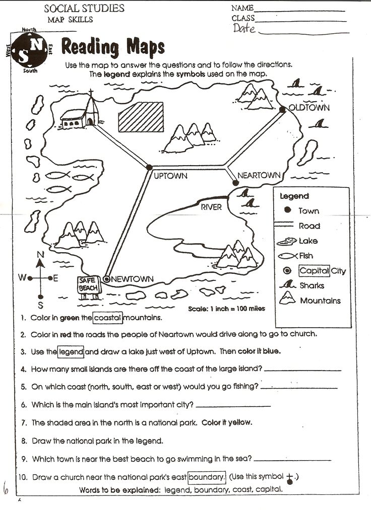 Map Scale Worksheets 3rd Grade The Best Worksheets Image