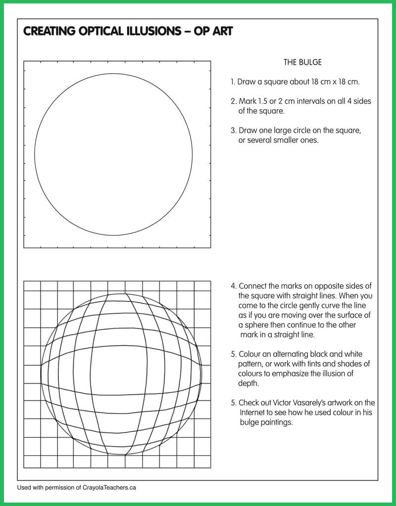 Op Art Worksheet The Best Worksheets Image Collection