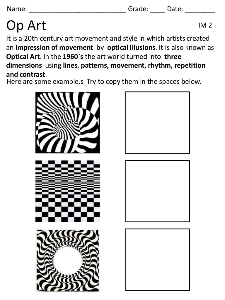 Pattern Worksheets Art The Best Worksheets Image Collection