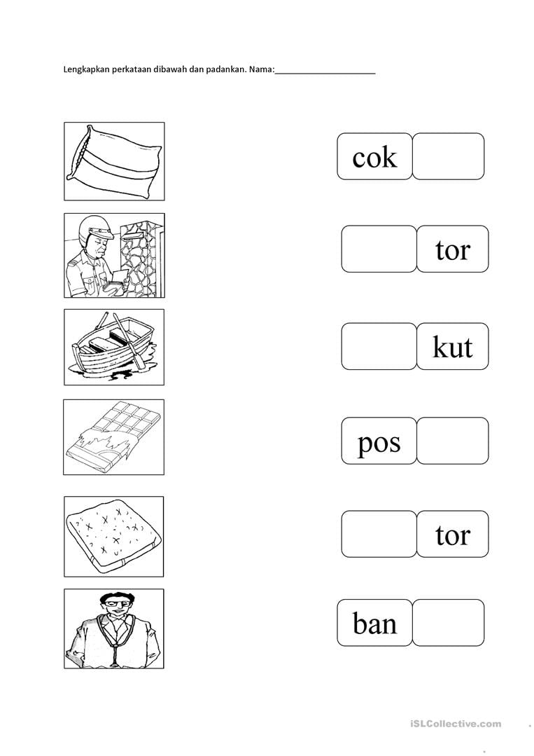 Preschool Bahasa Malaysia Worksheets 771822