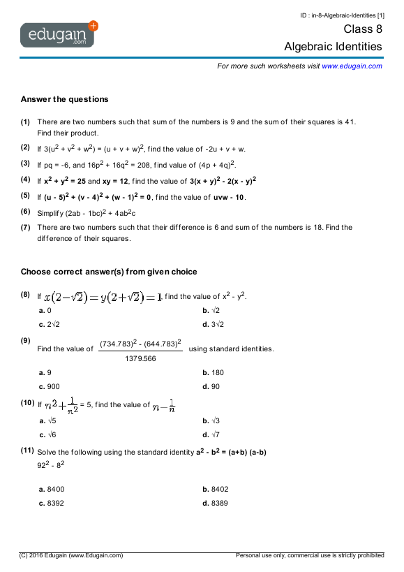 Printables  Math 8 Worksheets  Surveillanceandeveryday Thousands