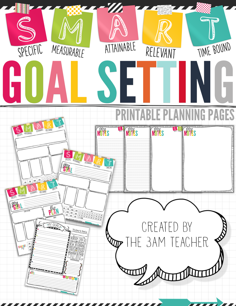S M A R T  Goal Setting Printable Pages