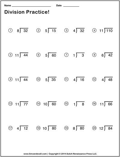 Simple Division Worksheets Tes 337326