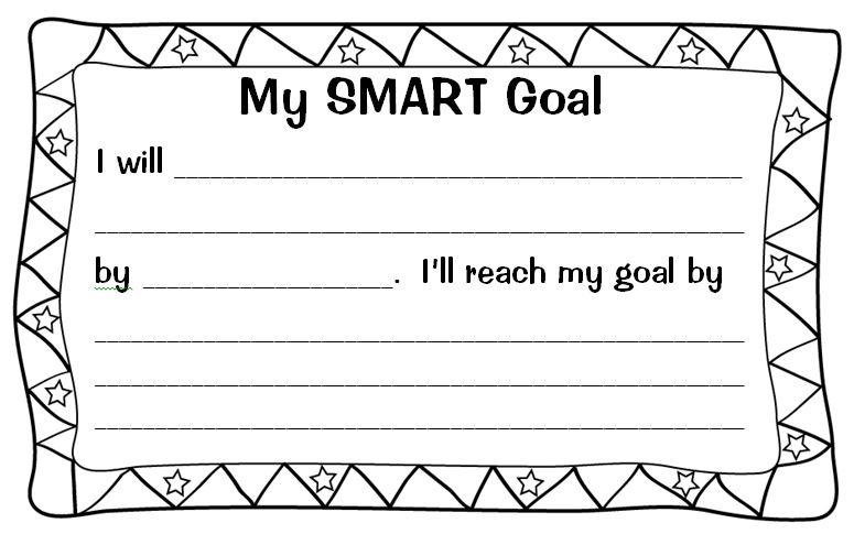 Smart Goal Worksheet For Students The Best Worksheets Image