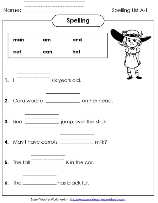 Spelling Worksheets For Grade 1 Elegant Spelling Worksheets For