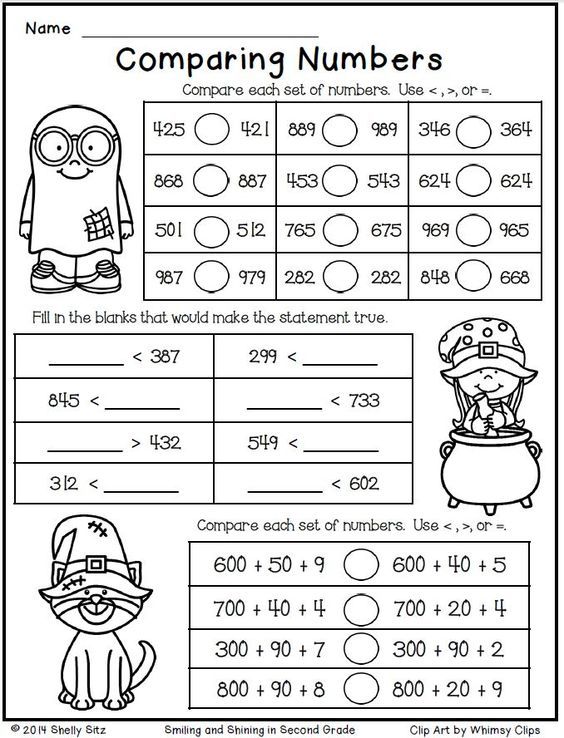 Halloween Math For Second Grade