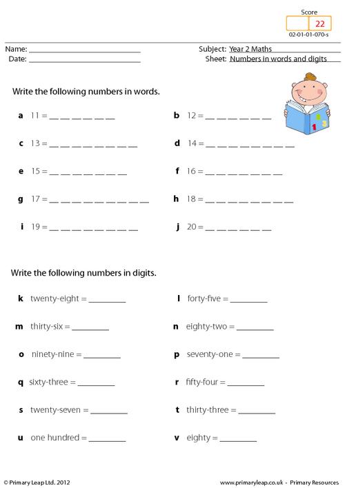 4 Digit Number Names Worksheets Worksheets For All