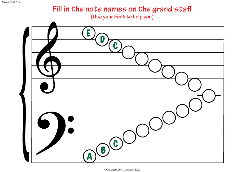 Grandstaff Blank Worksheet Printable