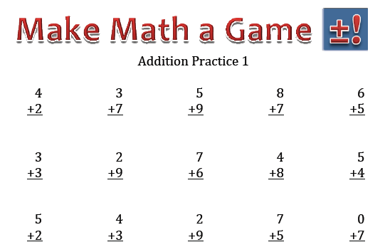 Timed Math Addition Worksheets 2nd Grade Worksheets For All
