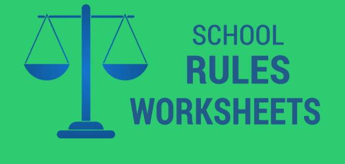 3 Classroom Rules Worksheets For Your First Lesson