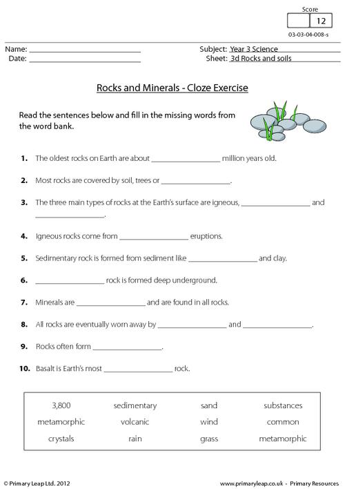 Rocks And Minerals