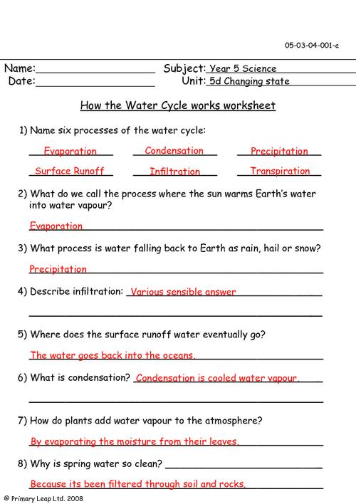 How The Water Cycle Works