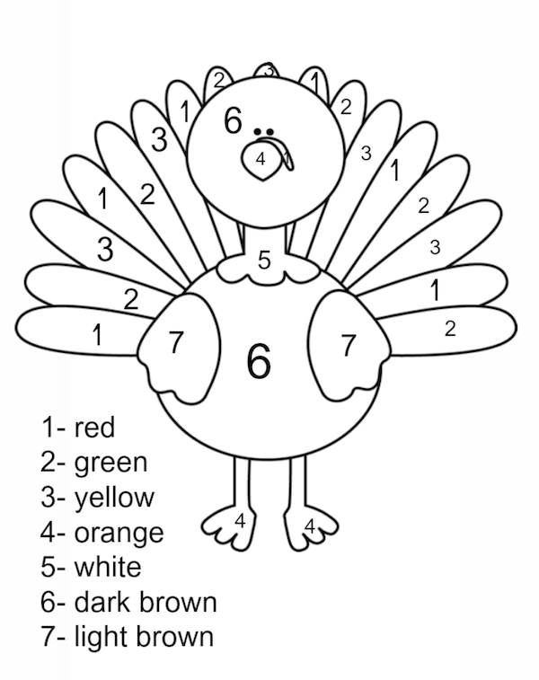 Thanksgiving Coloring Pages