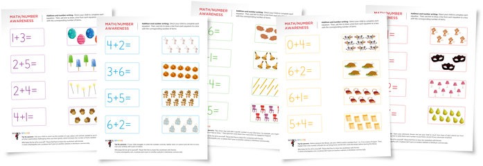 Challenging Math Worksheets For Children Ready For Addition