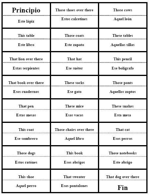 Up And Down  Foreign Language Vocabulary And Verb Form Activities