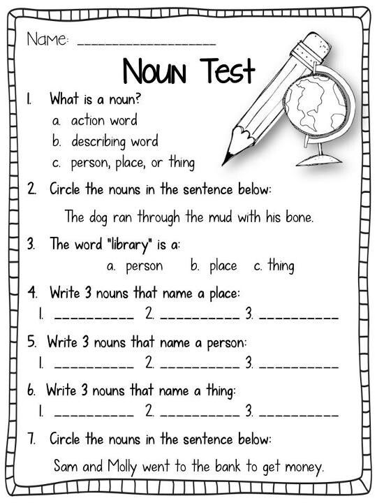 Nouns Test