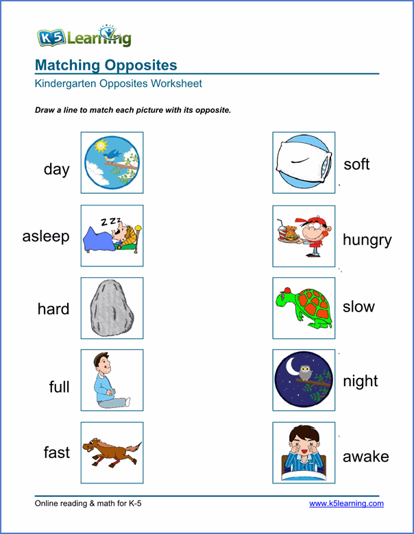 Free Preschool & Kindergarten Activity Worksheets