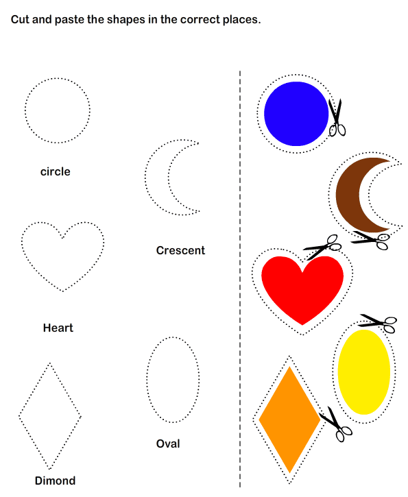 Cut And Paste Shapes